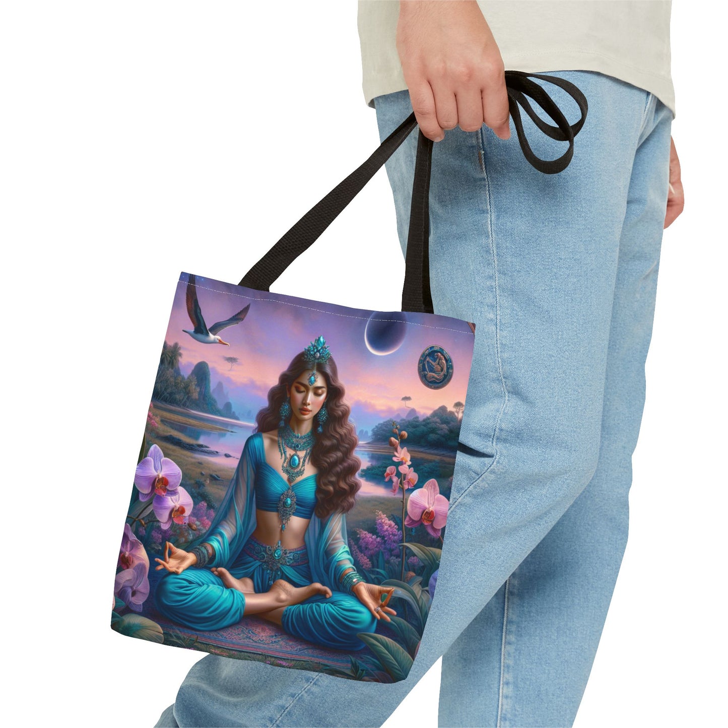 Custom Name Aquarius Tote Bag