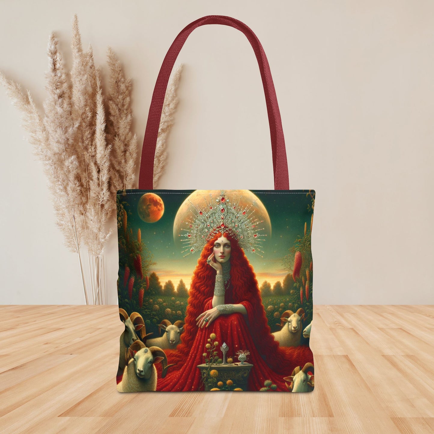 ARIES Tote Bag with Custom Name