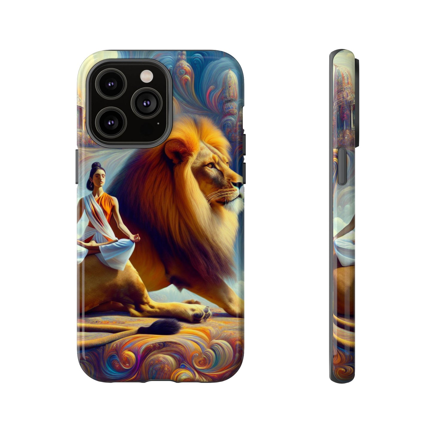 Leo Meditation Phone Case | Tough Cases