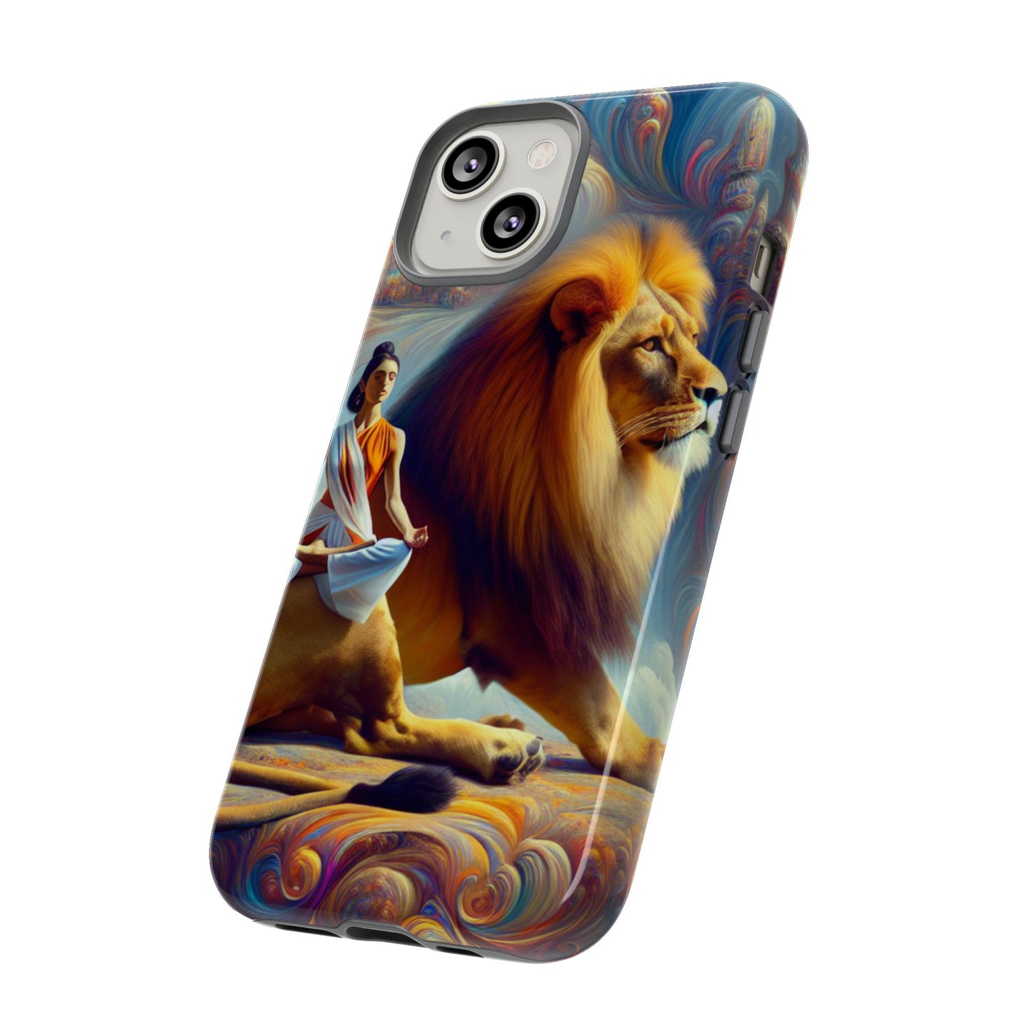 Leo Meditation Phone Case | Tough Cases