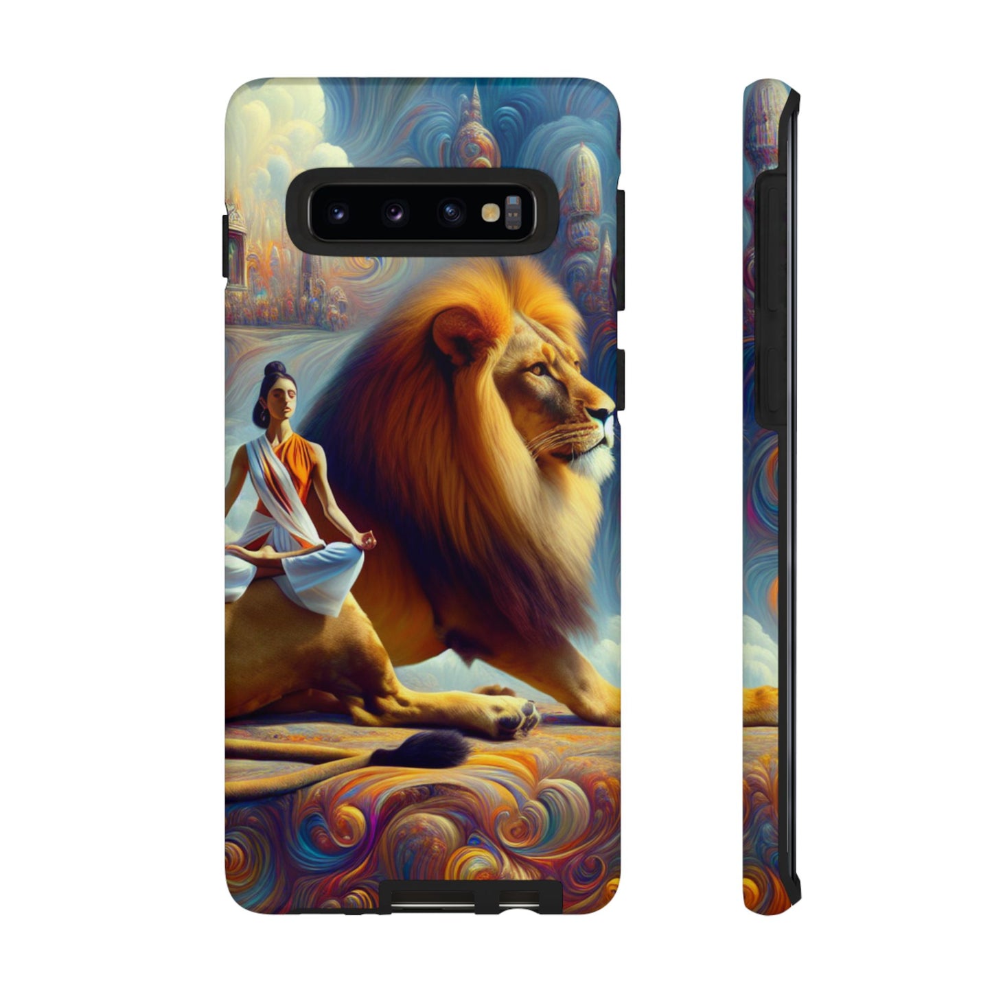 Leo Meditation Phone Case | Tough Cases