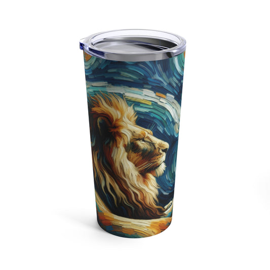 LEO Expressionism Yoga Tumbler 20oz