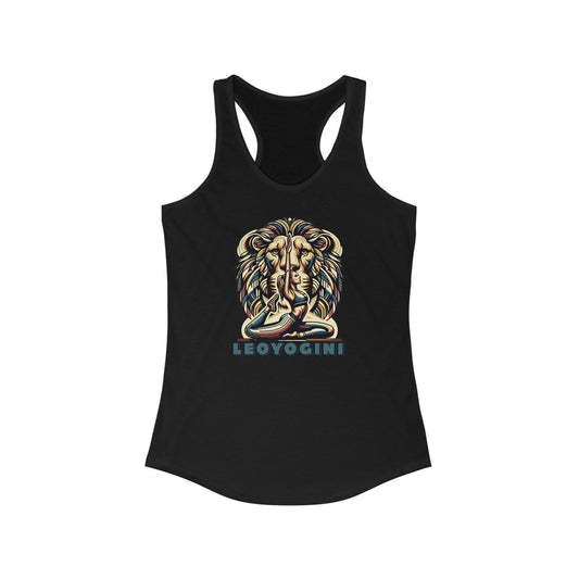 Leo Yogini Picasso Women's Ideal Racerback Tank