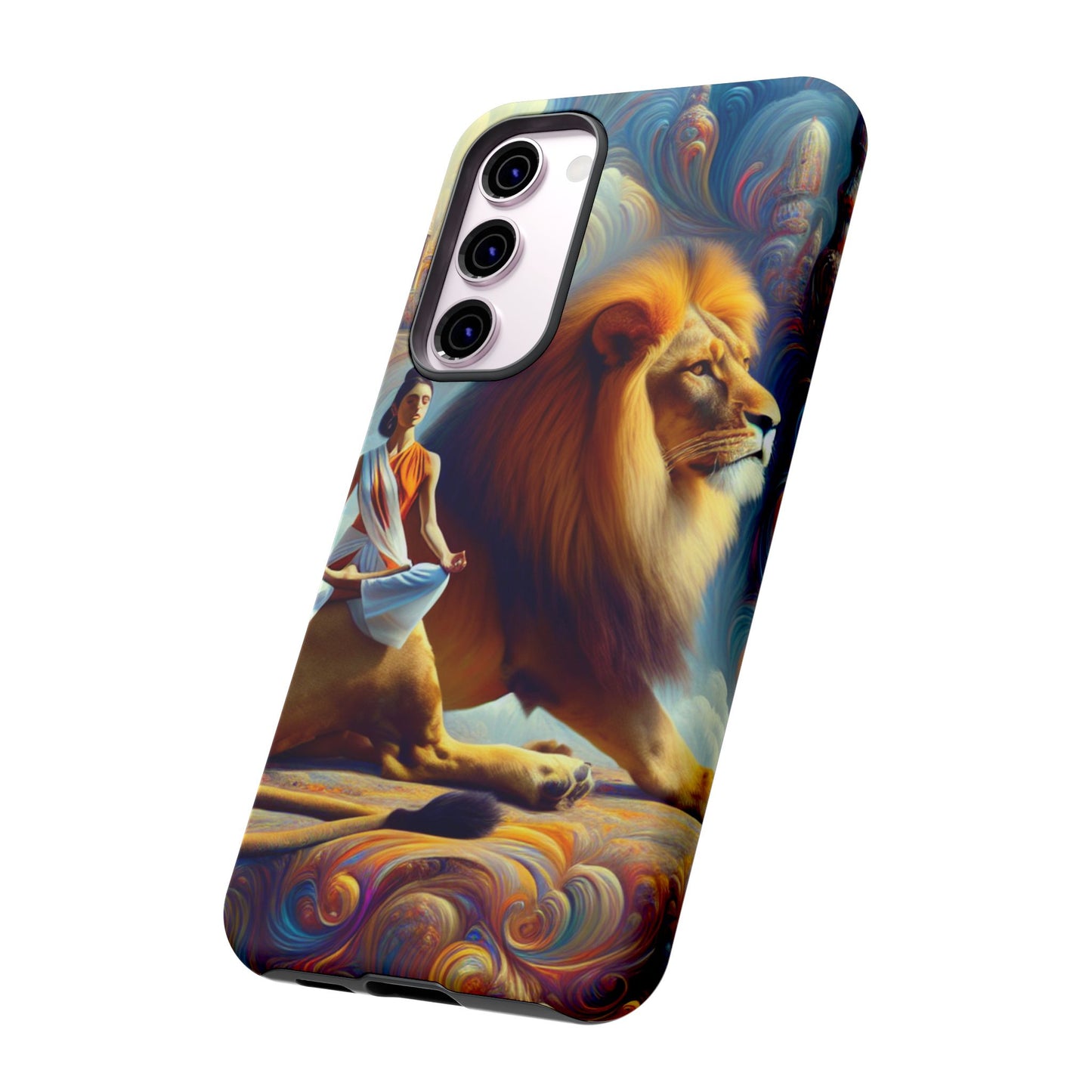 Leo Meditation Phone Case | Tough Cases