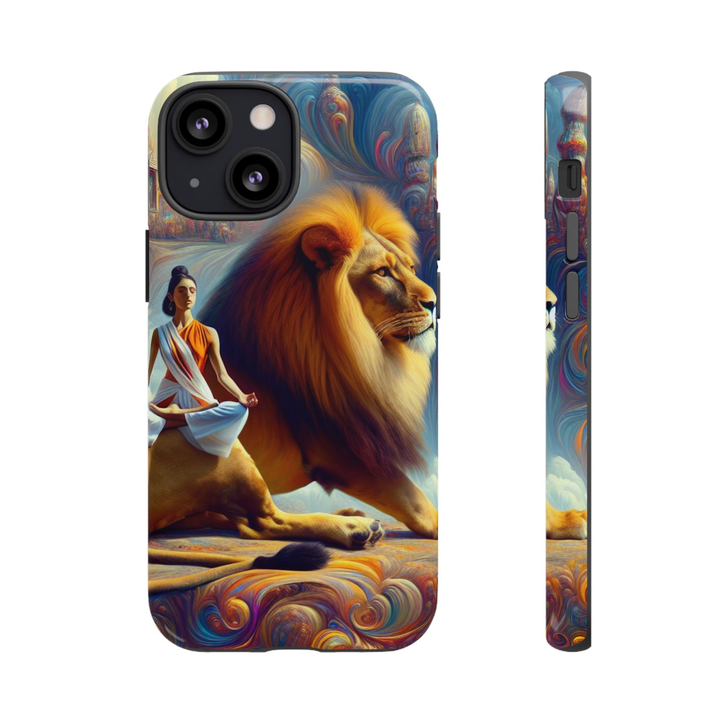 Leo Meditation Phone Case | Tough Cases