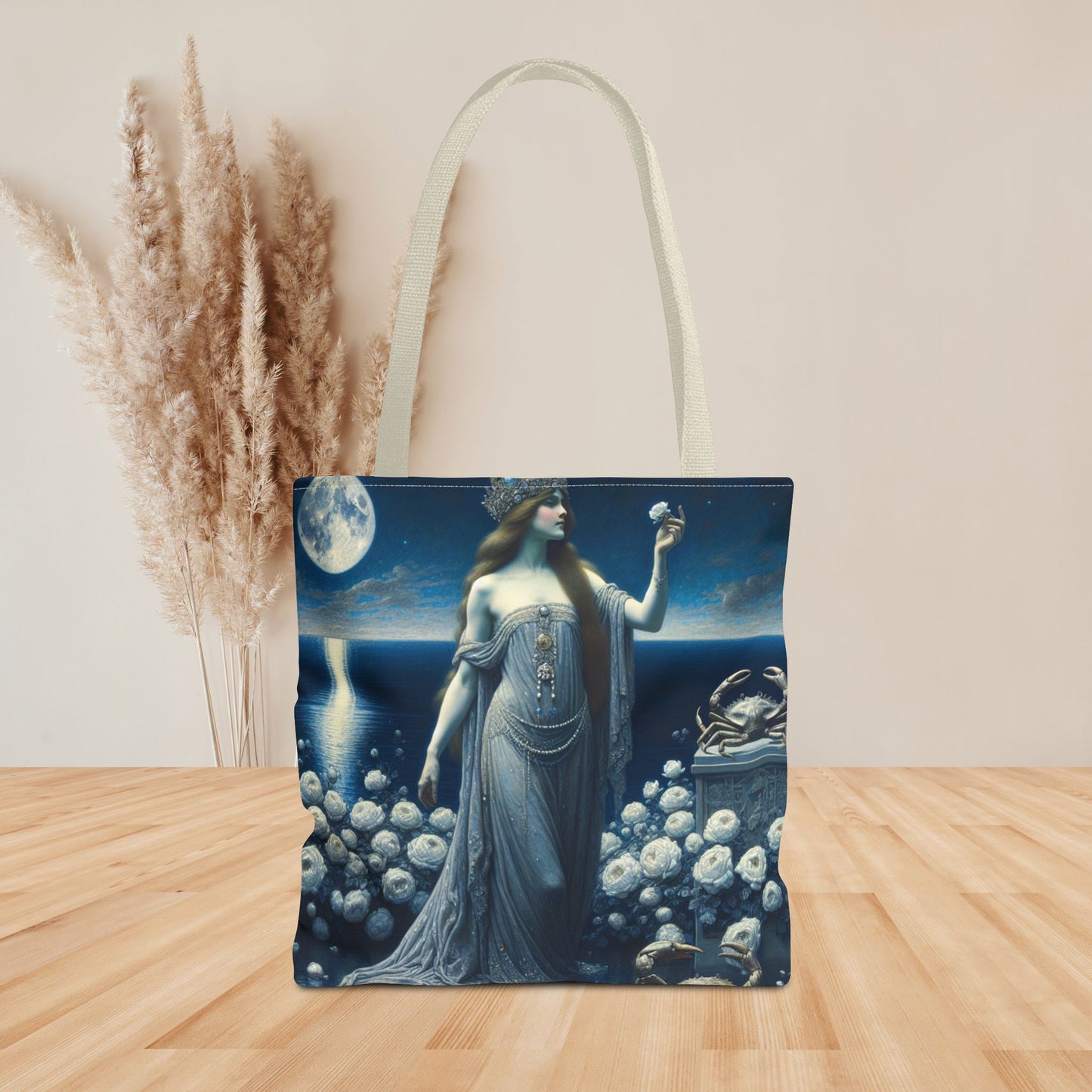 CANCER Tote Bag with Custom Name