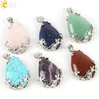 Natural Gem Stone Crystal Necklaces