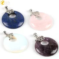 Natural Gem Stone Crystal Necklaces