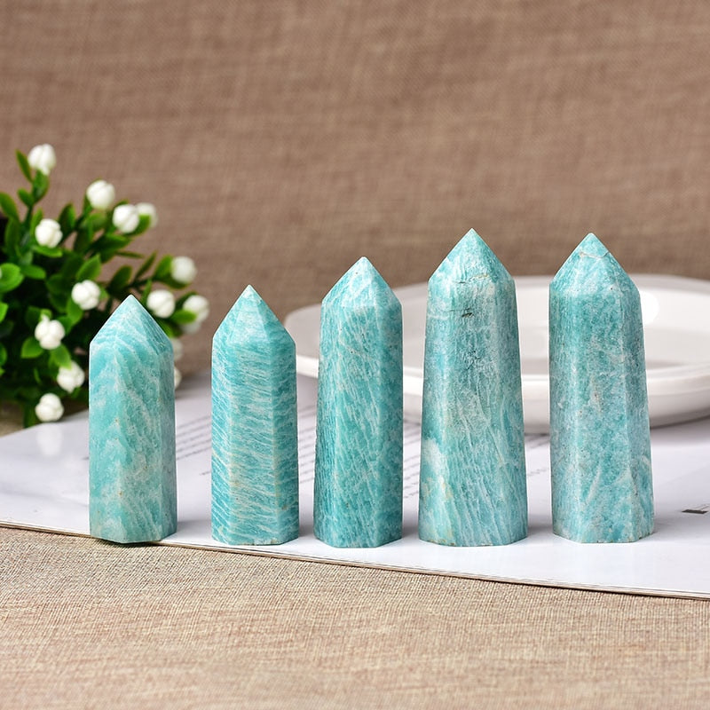 Amazonite Quartz Wand for Clarity