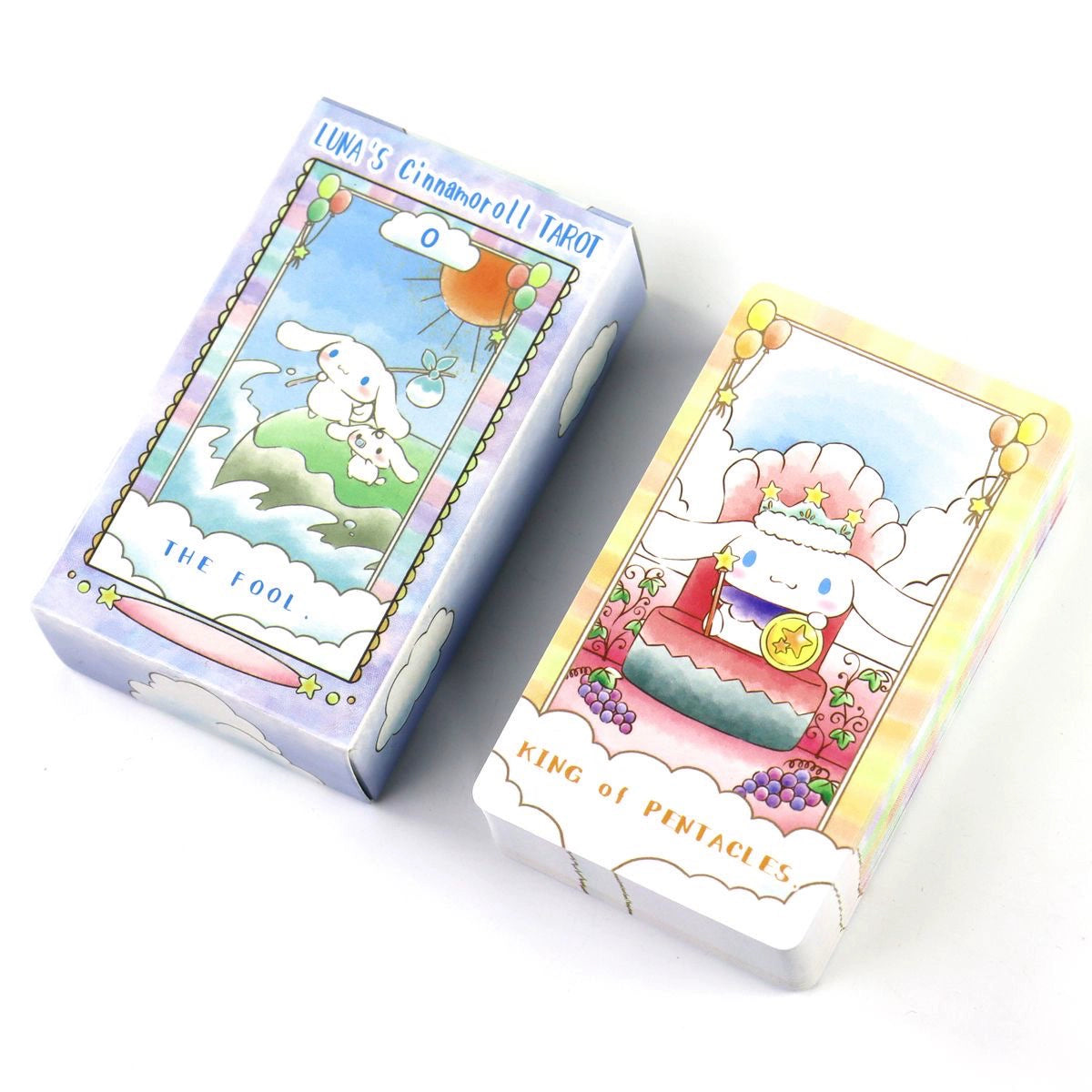 Cinnamoroll Hello Kitty Melody Kuromi Tarot Cards