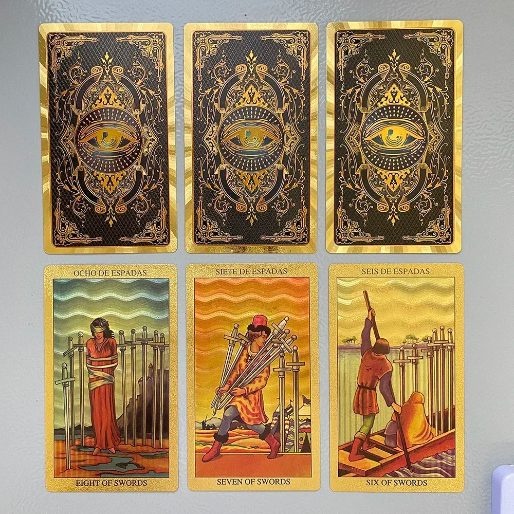 Golden Foil Tarot Deck