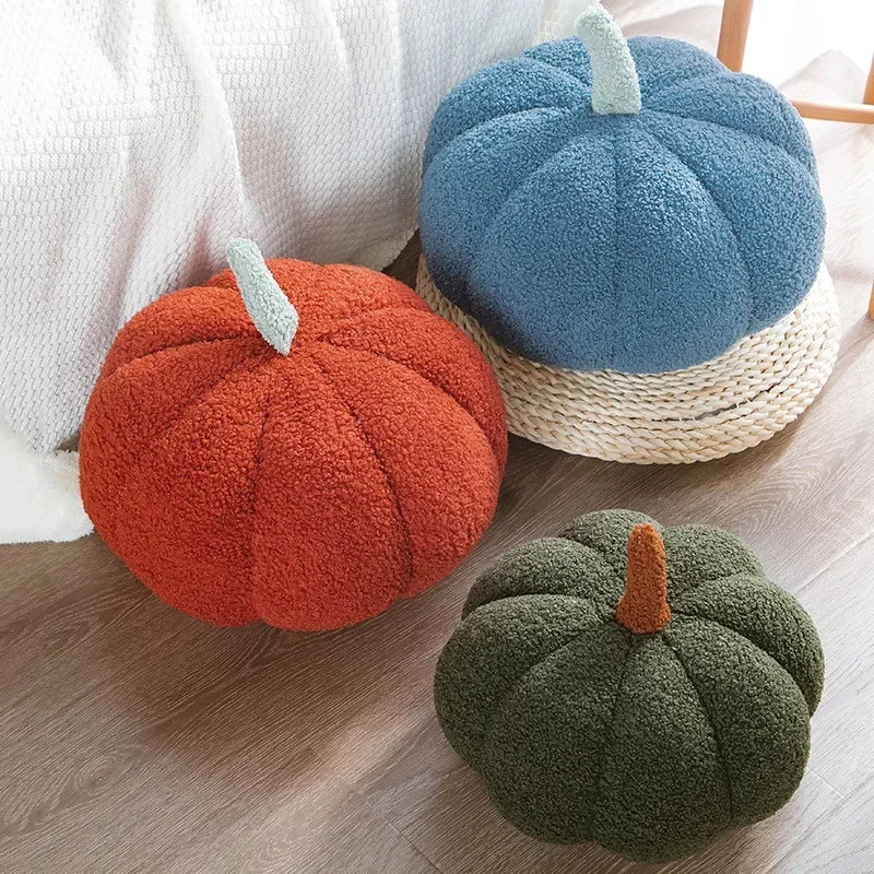 Soft Pumpkin Plush Pillows