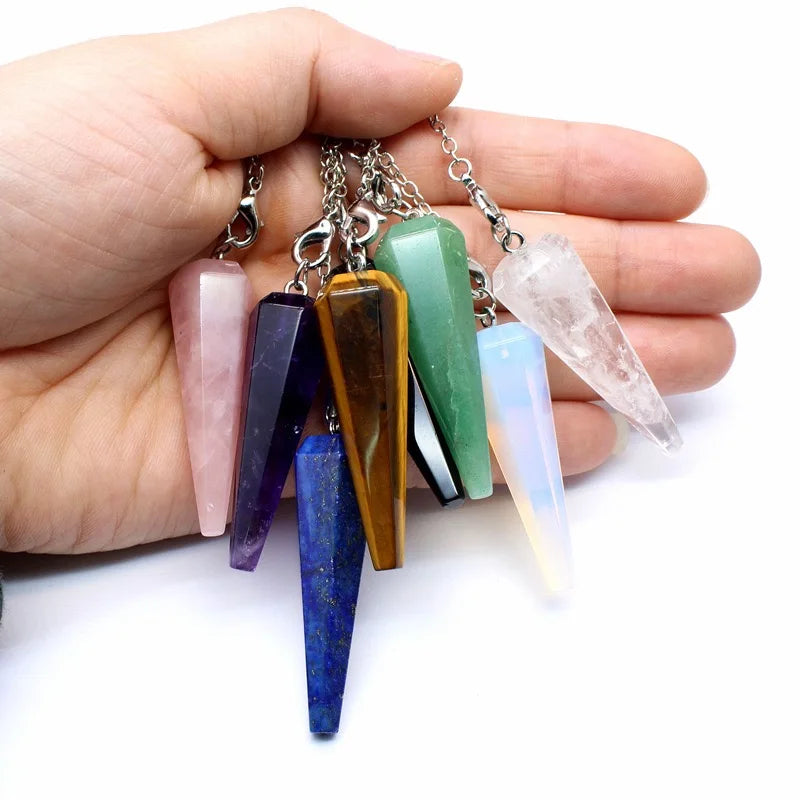 Chakra and Crystal Stone Pendulum