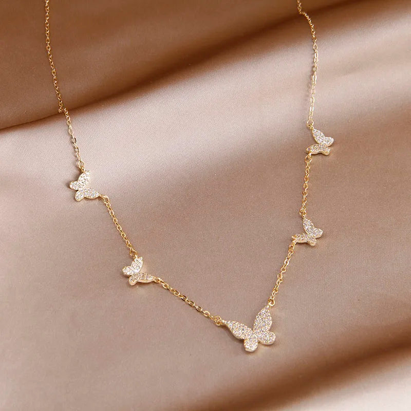 Beautiful Butterflies Necklace