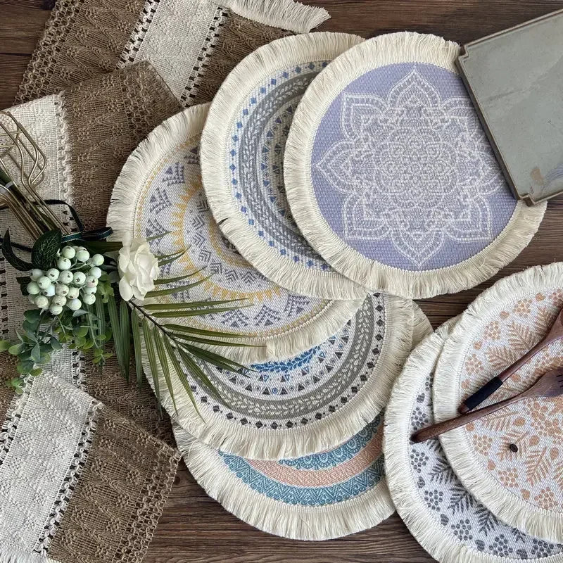 Round Bohemian Placemats