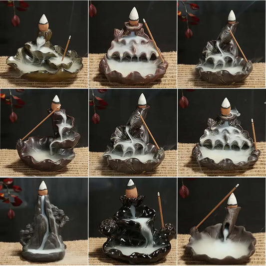 Backflow Waterfall Incense Burner