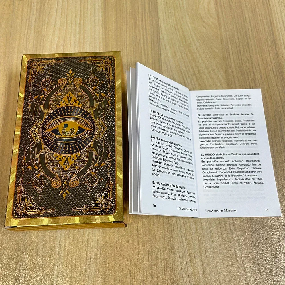 Golden Foil Tarot Deck