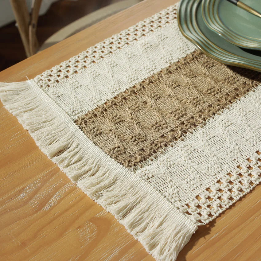 Bohemian Cotton Linen Placemats