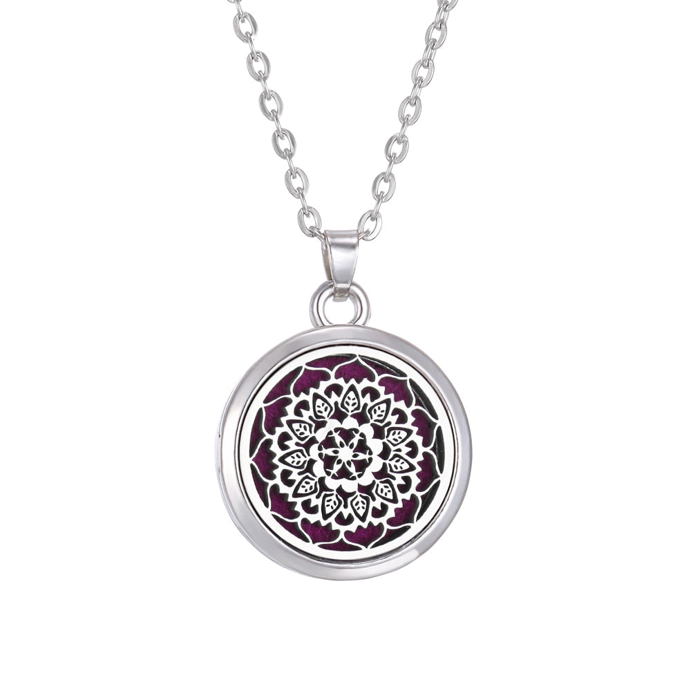 Aromatherapy Essential Oil Necklace