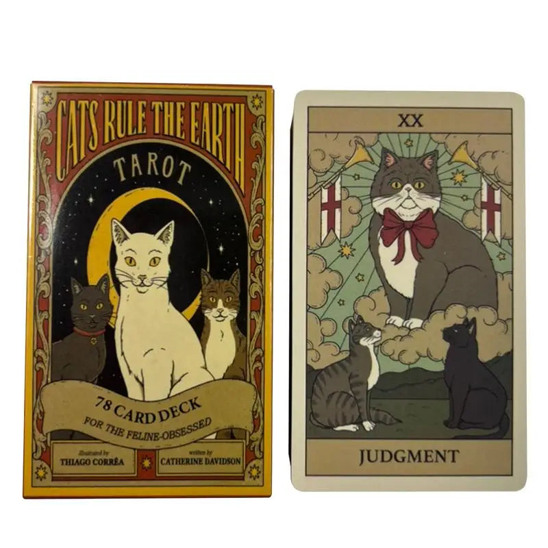 Cats Rule the Earth Tarot Cards