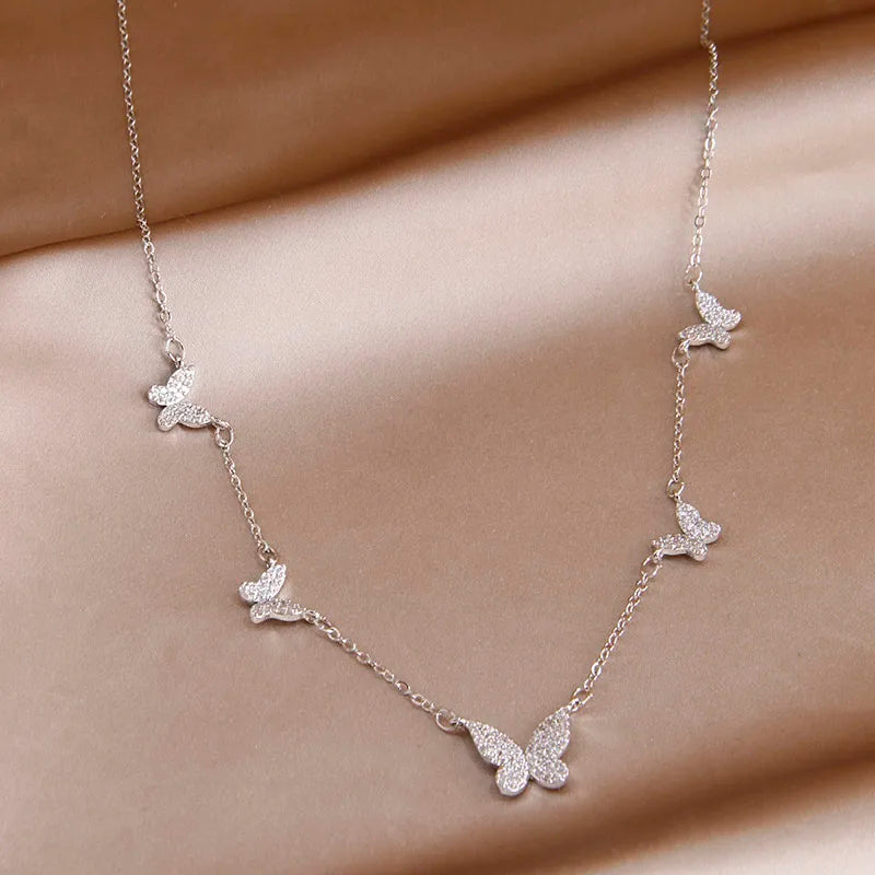 Beautiful Butterflies Necklace