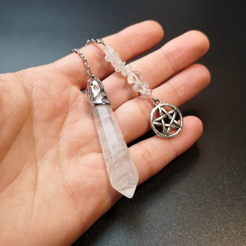 Celtic Charm Crystal Pendulum