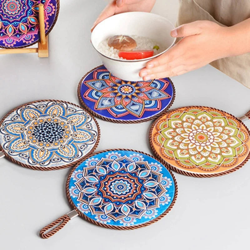 Bohemian Style Ceramic Mat