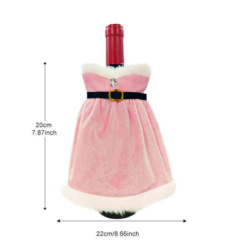 Cute Christmas Wine Bottle Covers