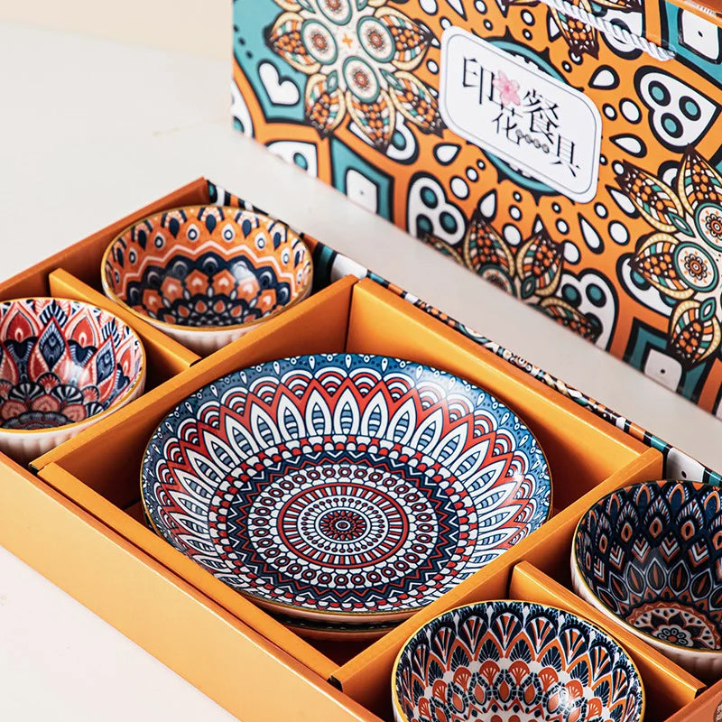 Bohemian Ceramic Bowls