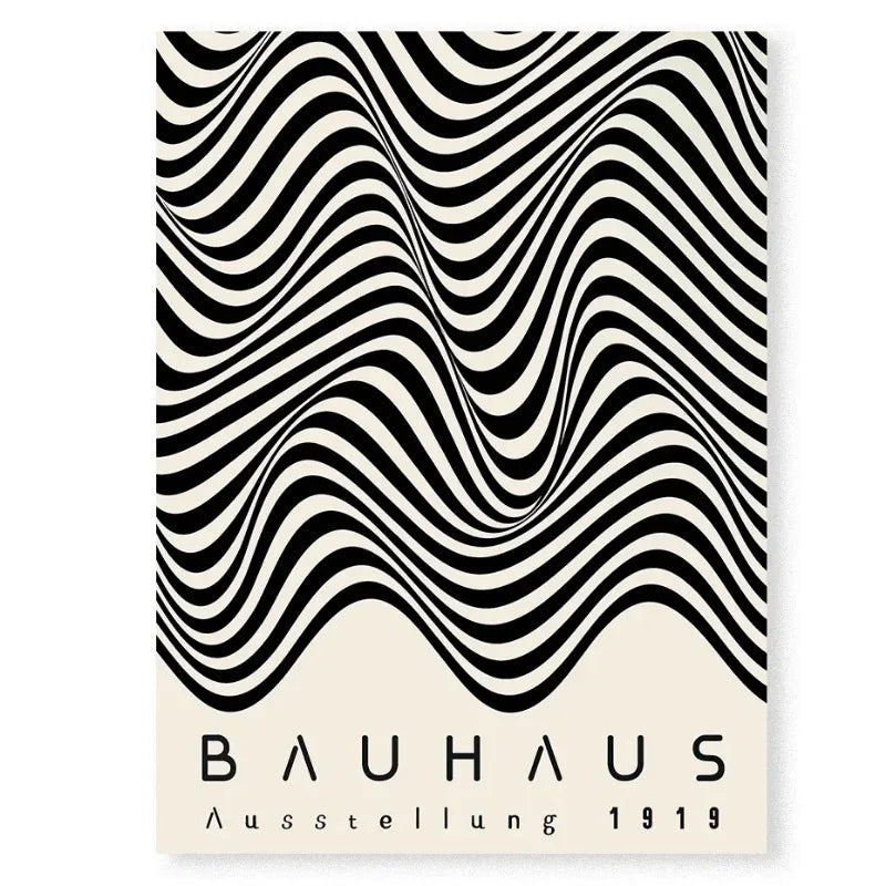 Bauhaus Bohemian Minimalist Wall Art