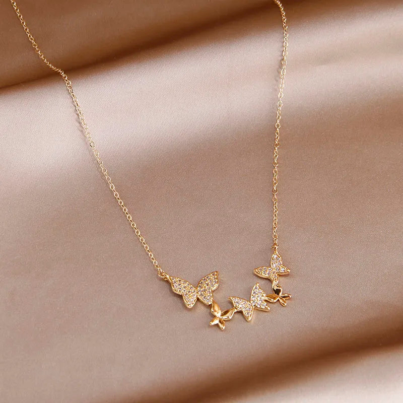 Beautiful Butterflies Necklace