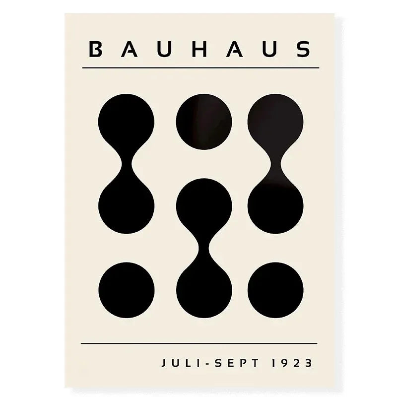 Bauhaus Bohemian Minimalist Wall Art