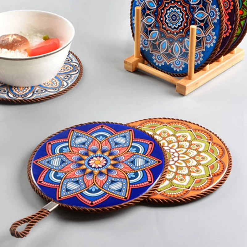 Bohemian Style Ceramic Mat