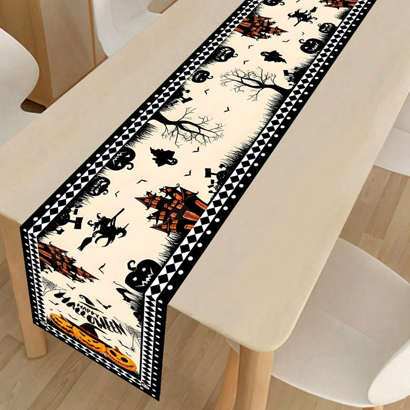 Happy Halloween Table Runner