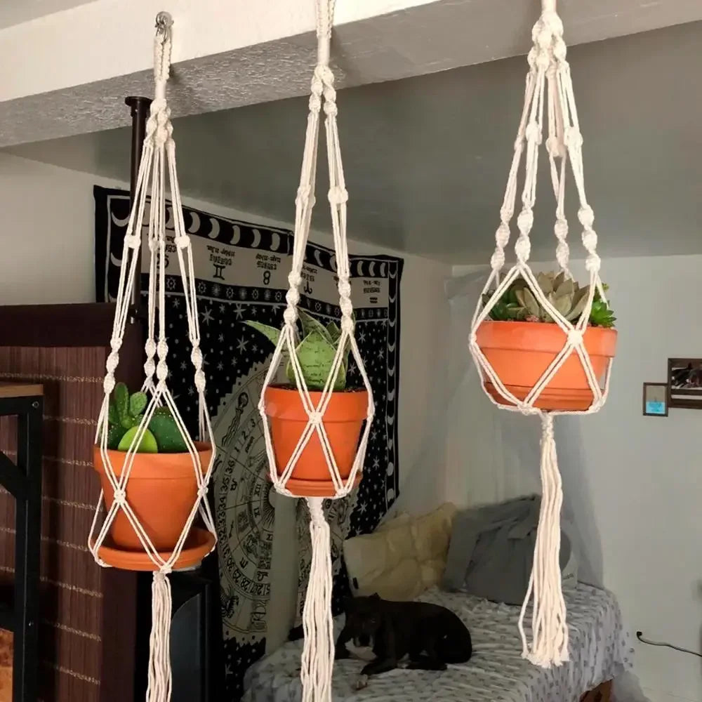 Handmade Macrame Plant Hangers