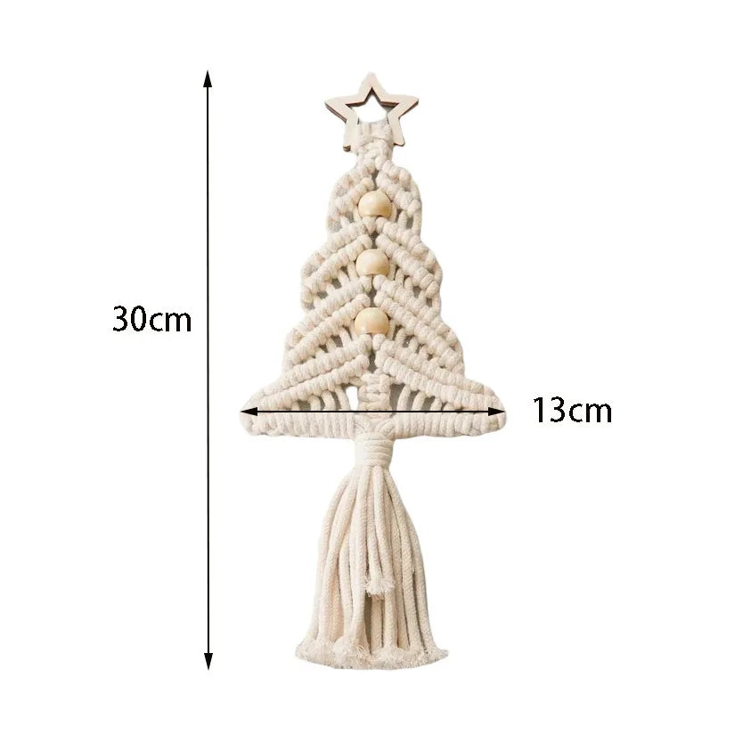 Macrame Christmas Tree Ornament