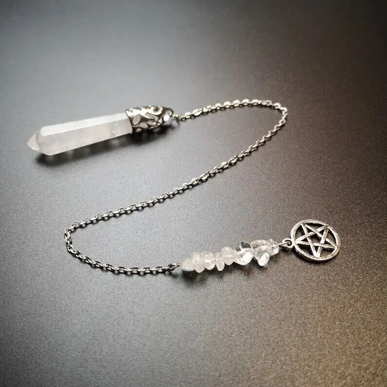 Celtic Charm Crystal Pendulum