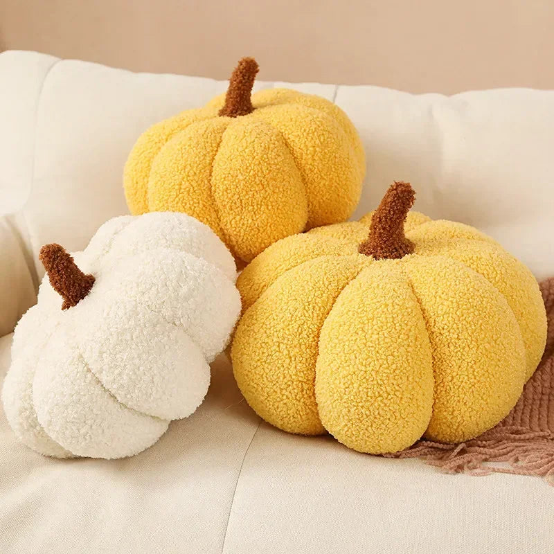 Soft Pumpkin Plush Pillows