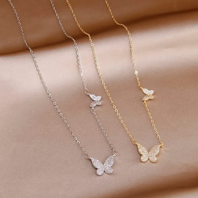 Beautiful Butterflies Necklace