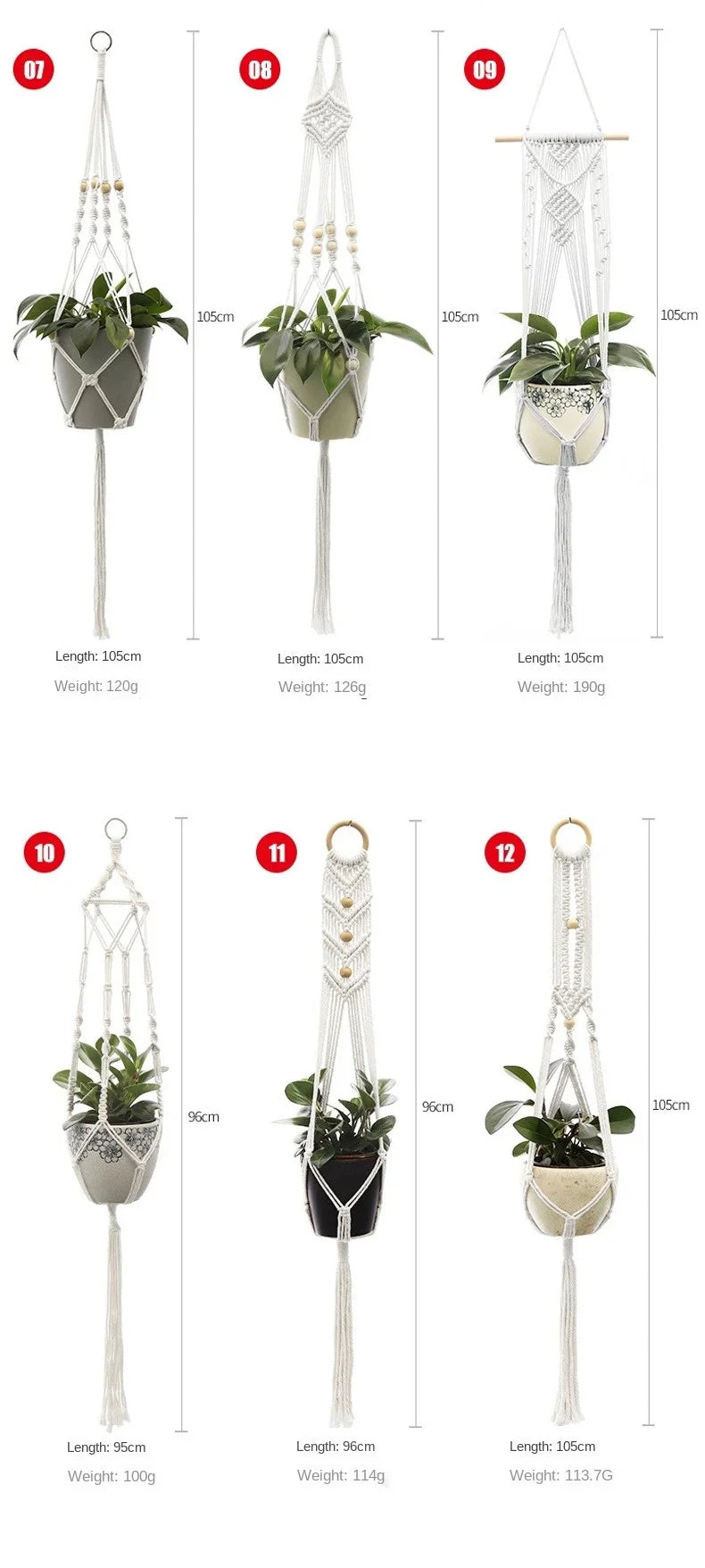 Hanging Plant Handmade Macrame Plant Hangers