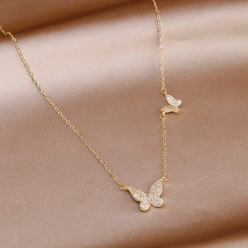 Beautiful Butterflies Necklace