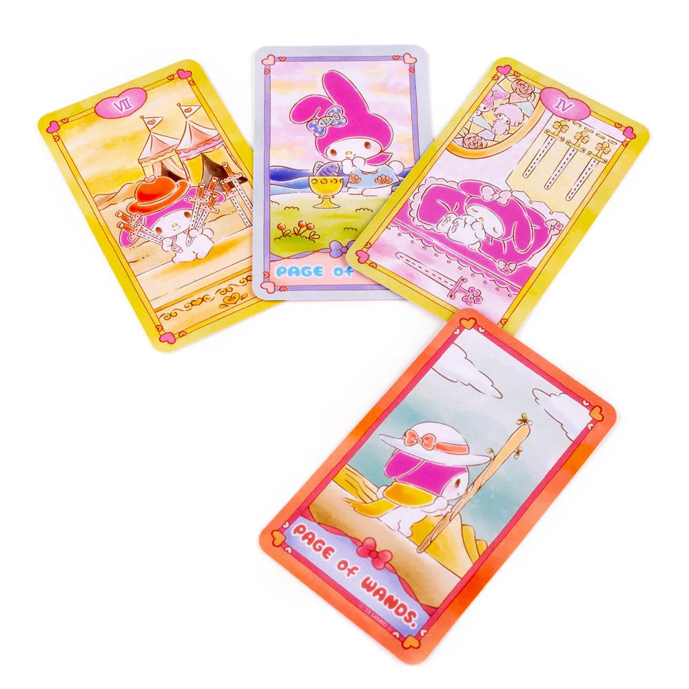 Cinnamoroll Hello Kitty Melody Kuromi Tarot Cards