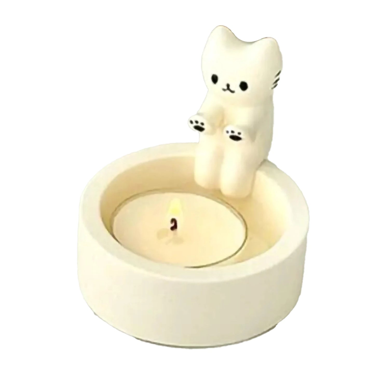 Cute Kittens Tea Candle Holder