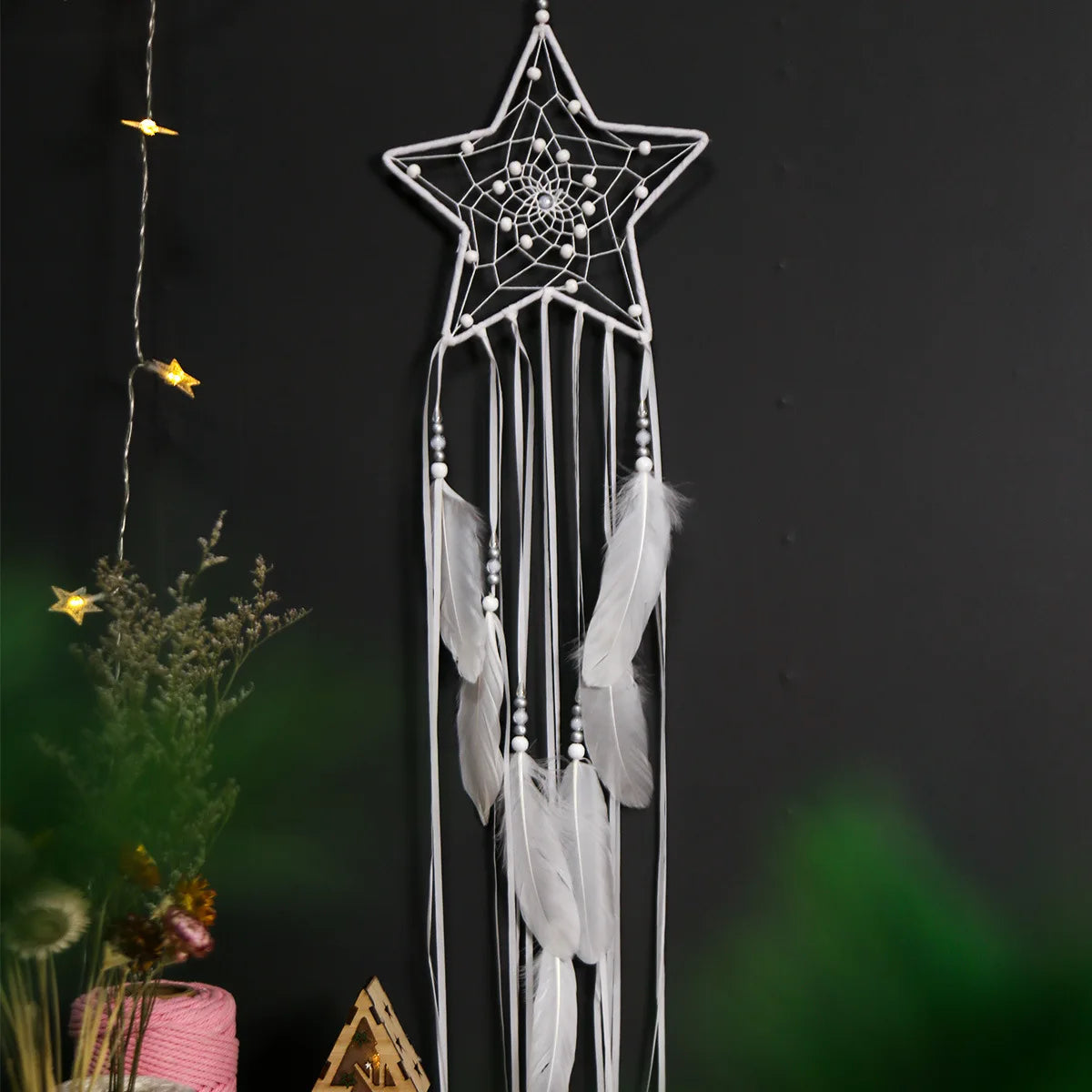 Moon and Star Dream Catcher