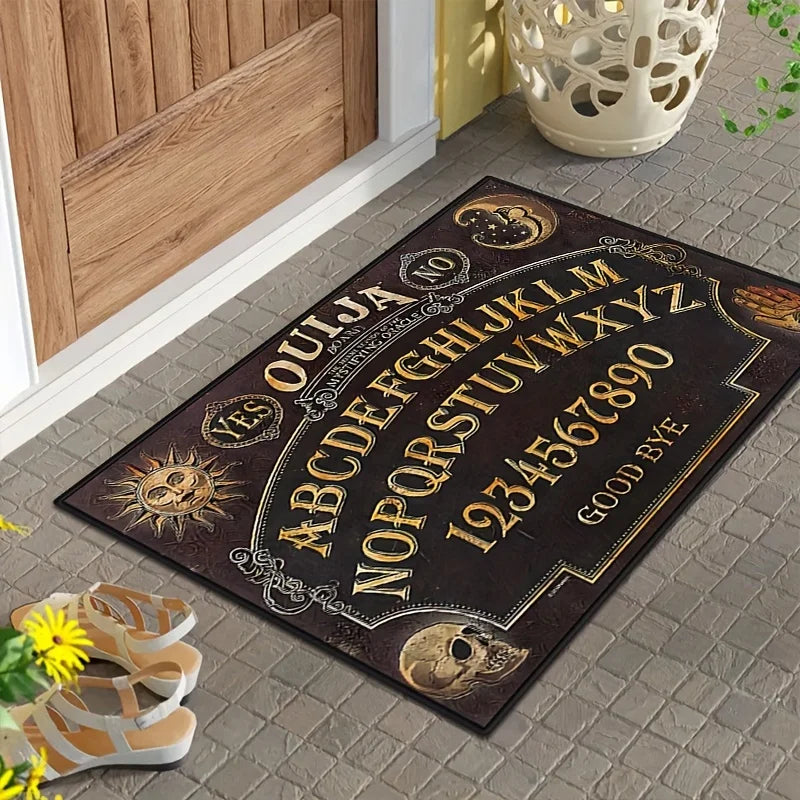 Halloween Gothic Ouija Board Mat