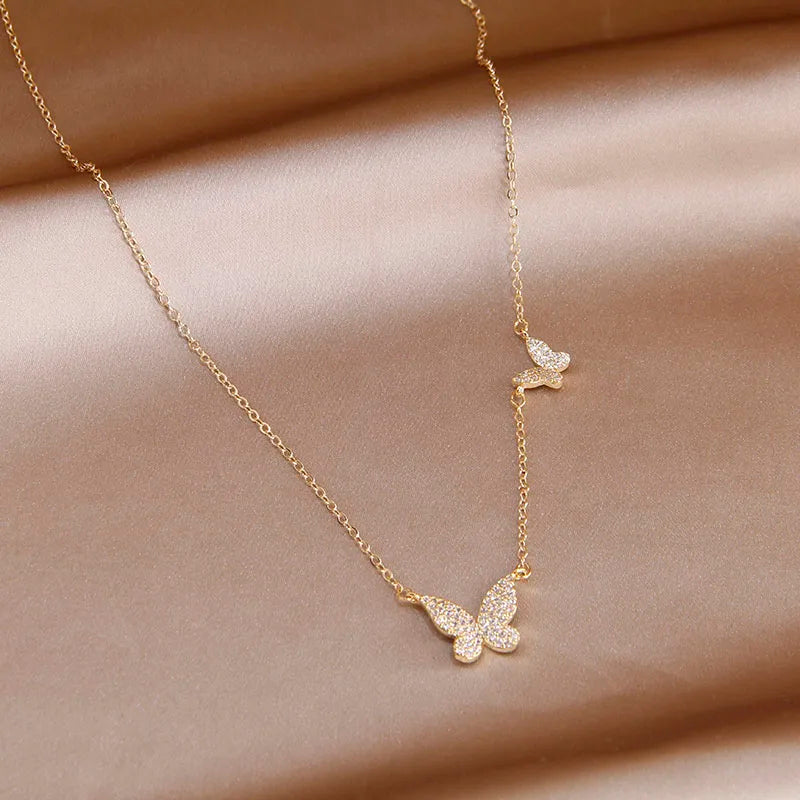 Beautiful Butterflies Necklace