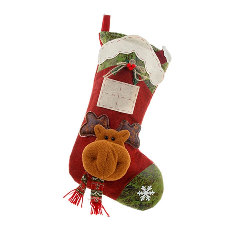 Boho Character Christmas Stockings