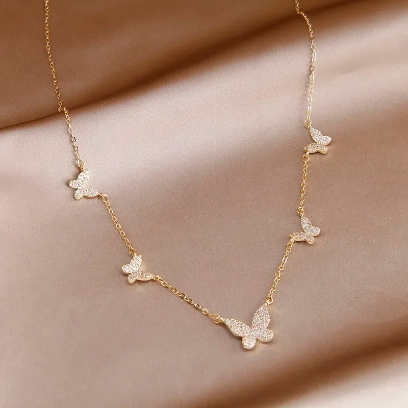 Beautiful Butterflies Necklace