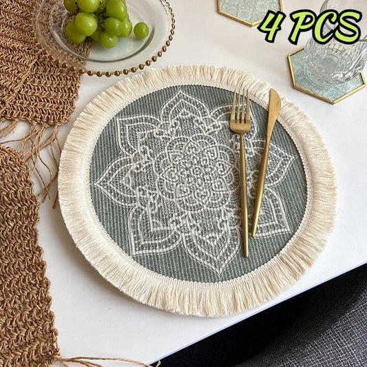 Round Bohemian Placemats