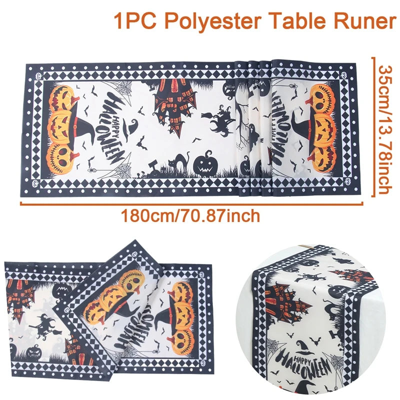 Happy Halloween Table Runner